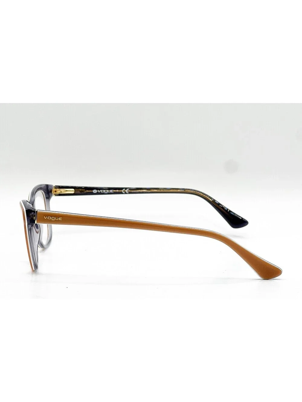 Vogue VO 2763 2012 Top Beige Dark Blue Authentic Eyeglass Frames 51-17